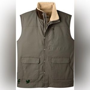 Mountain Khaki Ranch Shearling Vest Terra